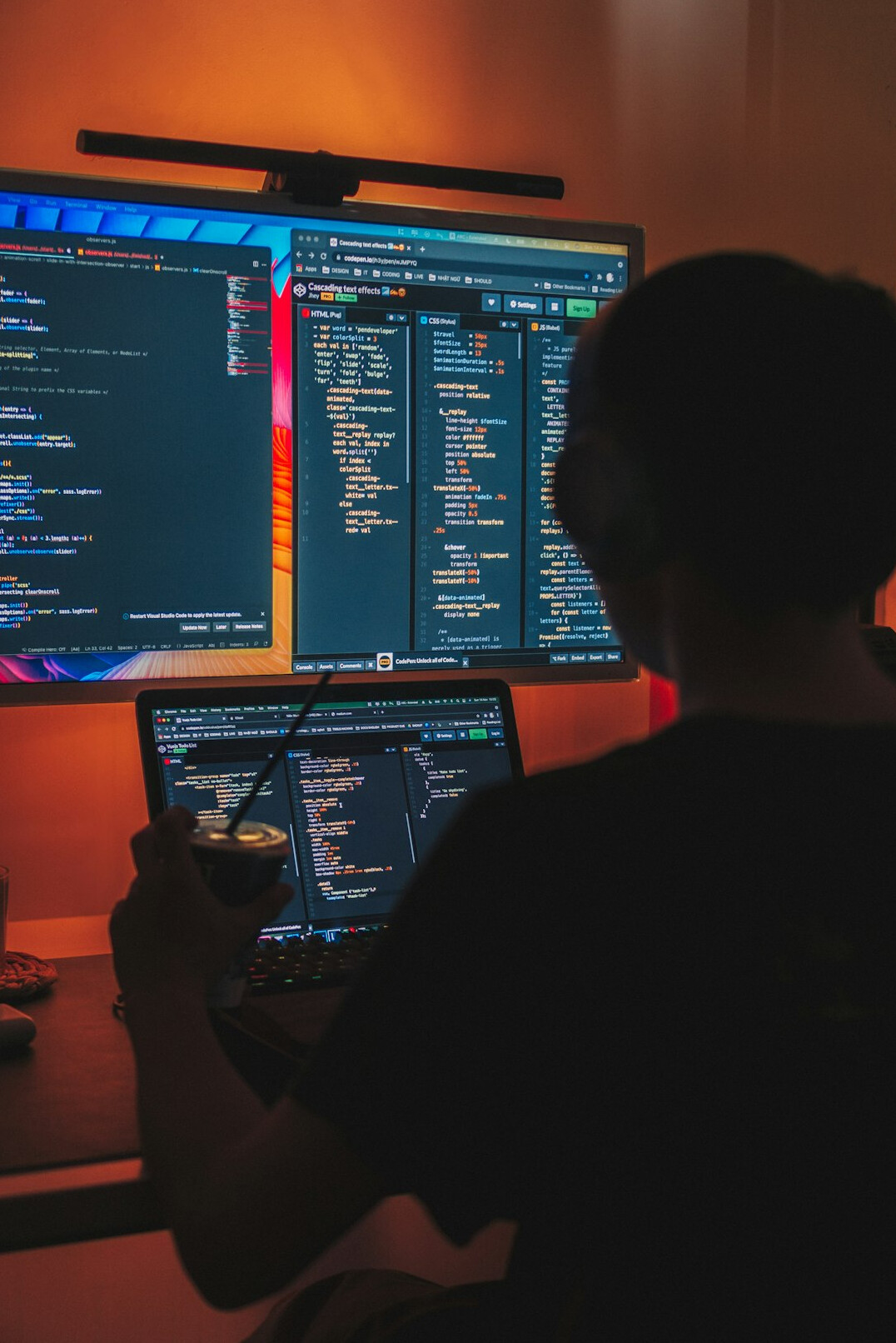 person starting programming journey